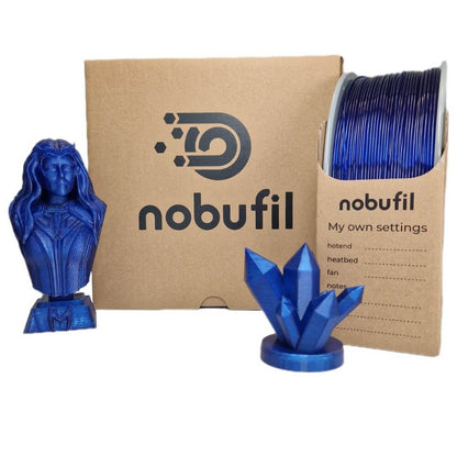 nobufil ABSx Candy Blue Filament 1 kg 1.75 mm