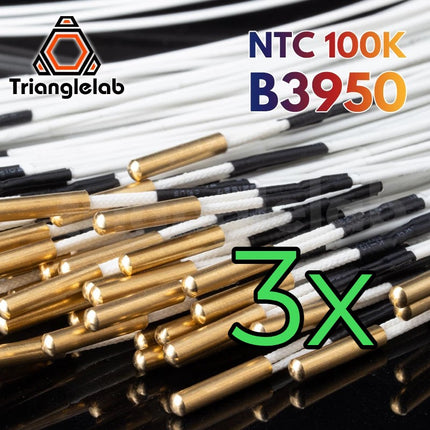 3x NTC 100K ohm Thermistor Set